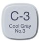 Copic Marker C3-Cool Gray No.3