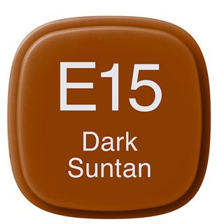 Copic Marker E15-Dark Suntan