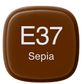 Copic Marker E37-Sepia