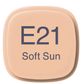 Copic Marker E21-Soft Sun