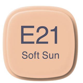 Copic Marker E21-Soft Sun