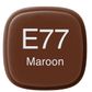 Copic Marker E77-Maroon