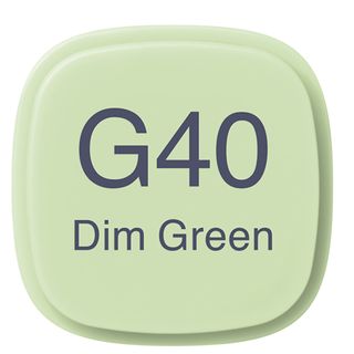 Copic Marker G40-Dim Green