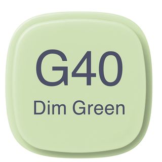 Copic Marker G40-Dim Green