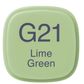 Copic Marker G21-Lime Green