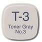Copic Marker T3-Toner Gray No.3