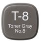 Copic Marker T8-Toner Gray No.8