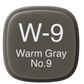 Copic Marker W9-Warm Gray No.9