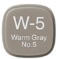 Copic Marker W5-Warm Gray No.5