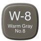 Copic Marker W8-Warm Gray No.8