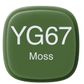Copic Marker YG67-Moss