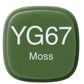 Copic Marker YG67-Moss