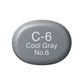 Copic Sketch C6-Cool Gray No.6