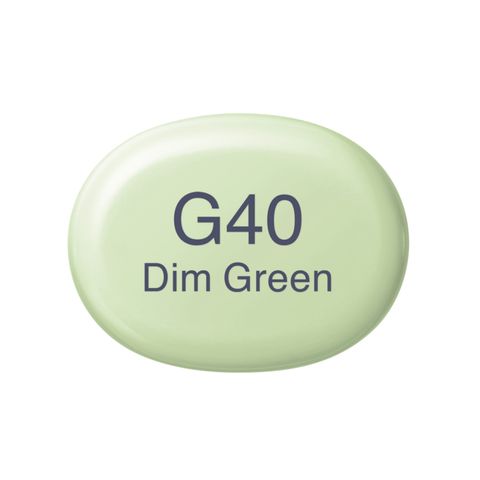 Copic Sketch G40-Dim Green