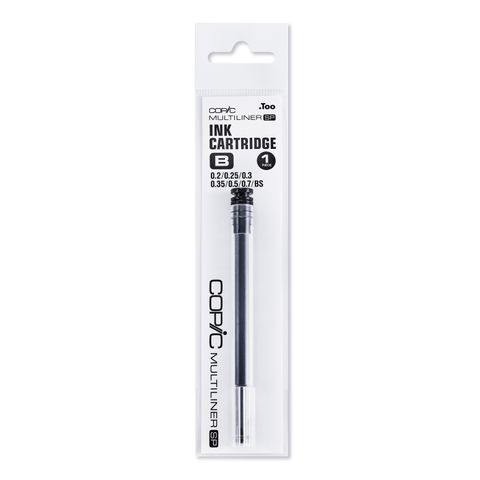 Copic Multiliner SP Ink Cartridge B (BLACK)