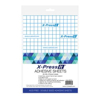 X-Press It Double Sided Tape Sheets A5 (5 Sheet Pack)