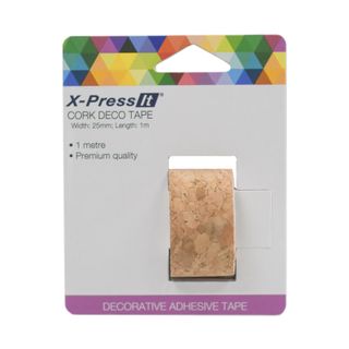 X-Press It Cork Deco Tape 25mm x 1m