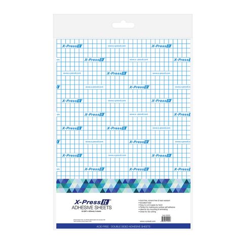 X-Press It Double Sided Tape Sheets A3 (5 Sheet Pack)