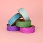 X-Press It Glitter Deco Tape 12mmx3mm 5 rolls Mermaid