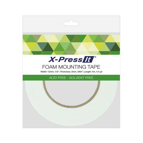 X-Press It Foam Tape 2mm x 12mm
