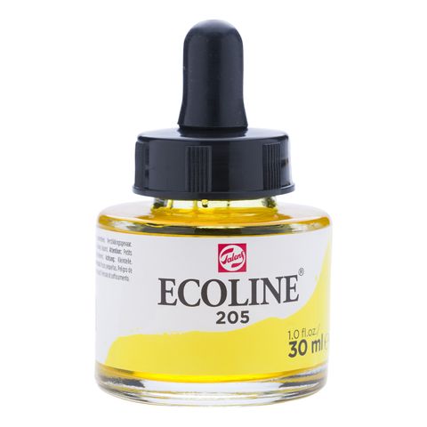 Ecoline Jar 30ml - 205 -  Lemon Yellow