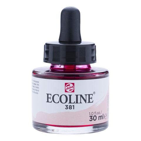 Ecoline Jar 30ml - 381 -  Pastel Red