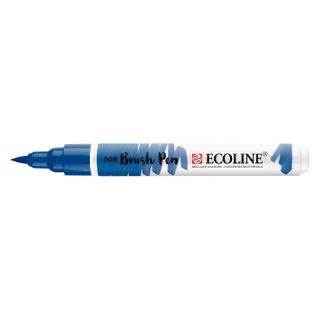 Ecoline Brushpen - 508 - Prussian Blue