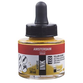 Amsterdam Acrylic Ink 30ml - 227 - Ylw Ochre
