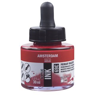 Amsterdam Acrylic Ink 30ml - 369 - Primary Magenta