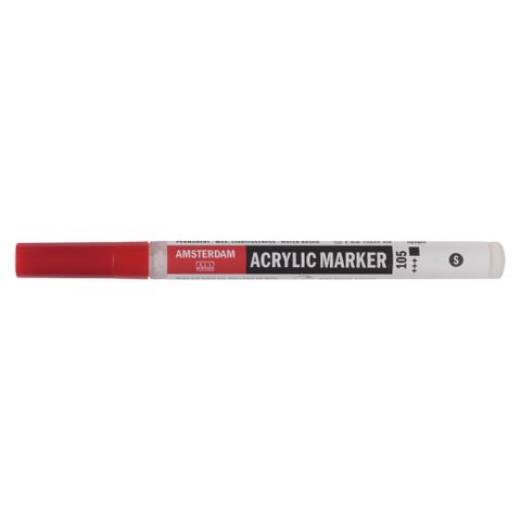 Amsterdam Acrylic Marker S Titanium White SW