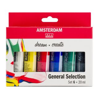 Amsterdam Acrylic General Selection Set 6X20ml