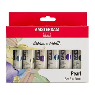 Amsterdam Acrylic Pearlescent Set 6X20ml