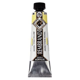 Rembrandt Acrylic - 274 - Nickel Titanium Yellow 4