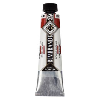Rembrandt Acrylic - 339 - Light Oxide Red 40ml