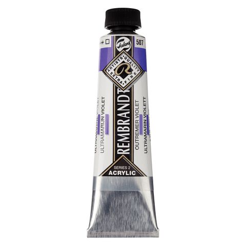 Rembrandt Acrylic - 507 - Ultramarine Violet 40ml