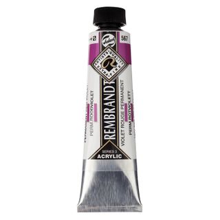 Rembrandt Acrylic - 567 - Permanent Red Violet 40m