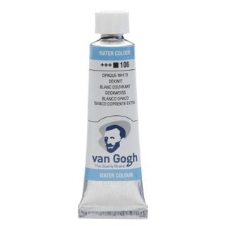 Van Gogh Watercolour 10ml - 106 - White Extra Opaq