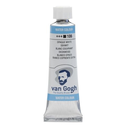 Van Gogh Watercolour 10ml - 106 - White Extra Opaq