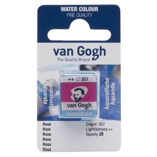 Van Gogh Watercolour Half Pan - 357 - Rose