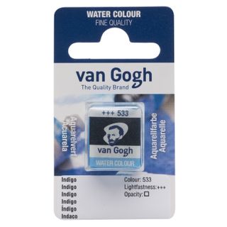 Van Gogh Watercolour Half Pan - 533 - Indigo