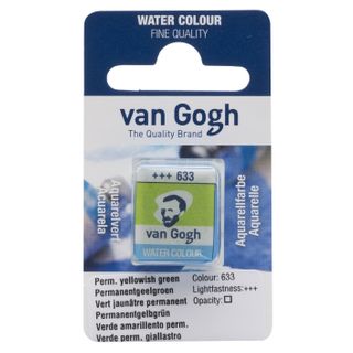 Van Gogh Watercolour Half Pan - 633 - Perm.Yellowi