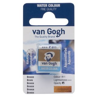 Van Gogh Watercolour Half Pan - 811 - Bronze