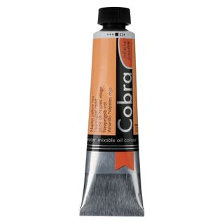 Cobra Artist Water Mixable Oil 40ml - 224 - Naples Yellow Red