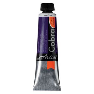 Cobra Artist Water Mixable Oil 40ml - 568 - Permanent Blue Violet
