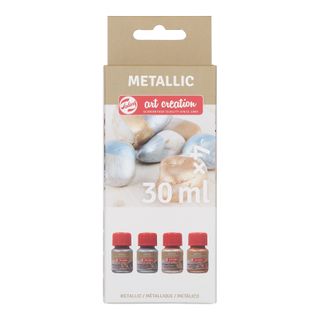 Talens Art Creations Metallic 30ml Specialty Set of 4