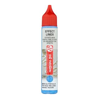 Talens Art Creations Effect Liner 28ml -  Glitter Blue