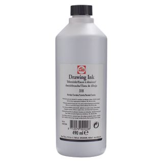 Talens Drawing Ink 490ML- 318 - Carmine