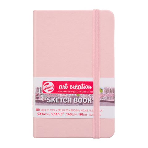 Talens Art Creations Sketch Book P.Pink 9x14 140gsm