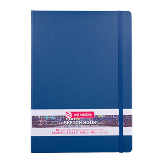 Talens Art Creations Sketch Book Navy Blue 21x30 140gsm