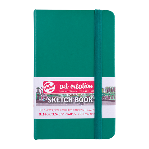 Talens Art Creations Sketch Book Forest Green 9x14 140gsm